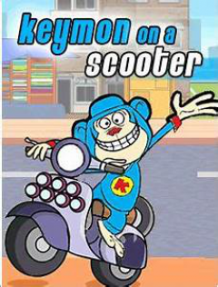 Keymon on Scooter
