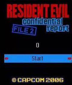 Resident Evil Confidential Report: File 2