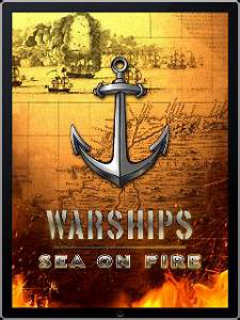 Warships Sea On Fire