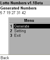 Lotto Numbers