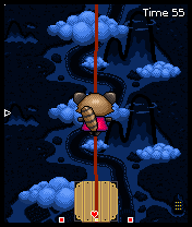 Mr. Racoon&s Tightrope Act