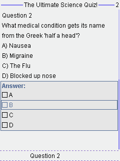 The Ultimate Science Quiz!