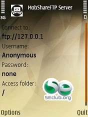 MobShareFTP Server