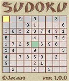 Jacado Sudoku