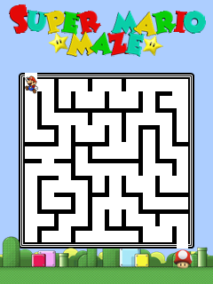 Super Mario Maze