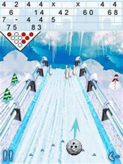 Santa Snow Bowling