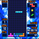 Tetris Blue