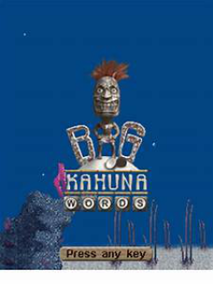 Big Kahuna Words