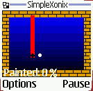 Simple Xonix