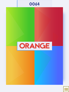 Red Blue Green Orange