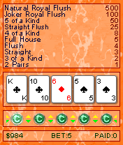 Video Poker: Double Joker